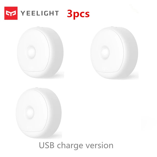 Yeelight LED Corridor Light Night Light Magnetic IR Remote Control Body Motion Sensor Light USB Rechargeable