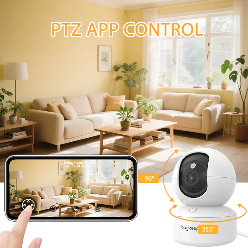 BoyKeep 2 Pack Pet Surveillance Camera With Night Vision