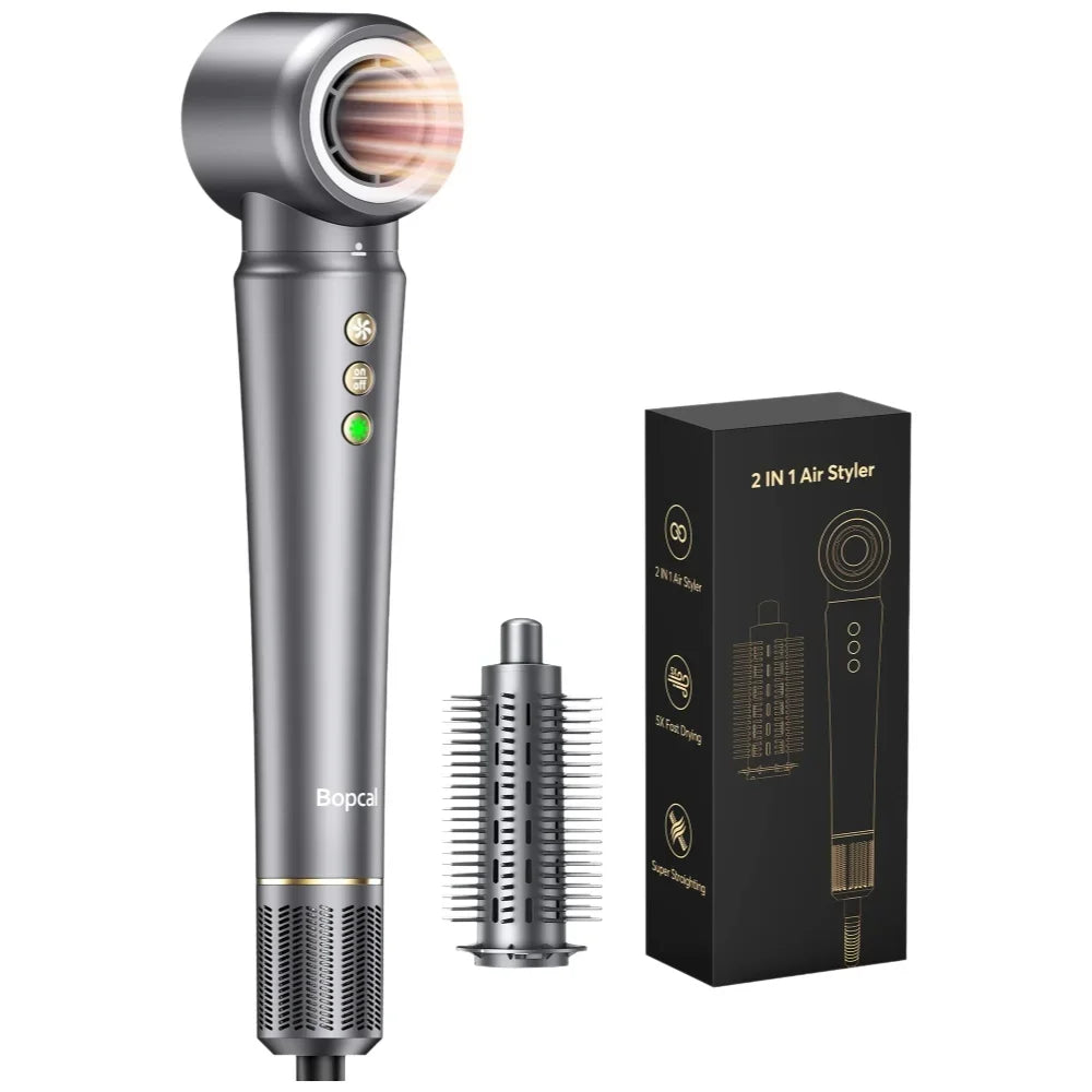 BOPCAL Five In One Hair Styler Travel Bag 1200W Dryer