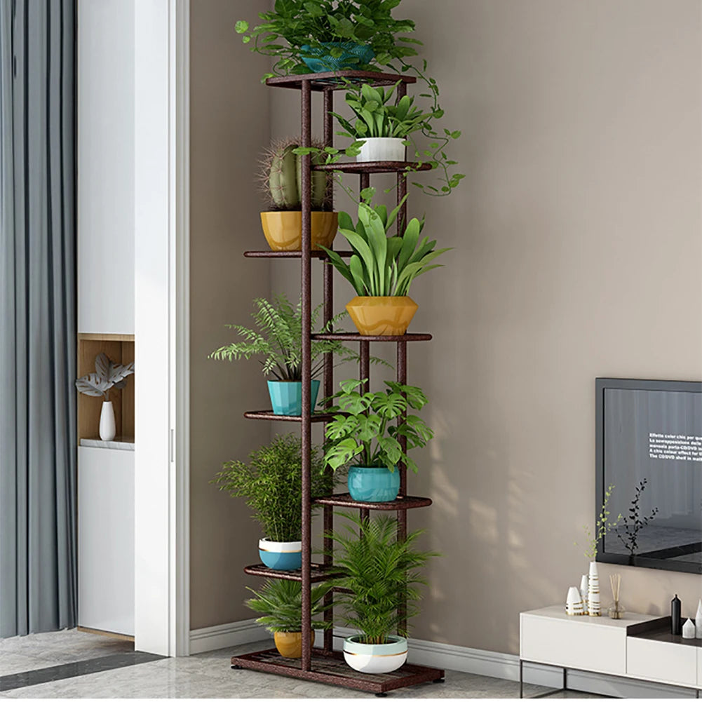 HiMISS Multi Tier Metal Plant Stand for Flower Pots