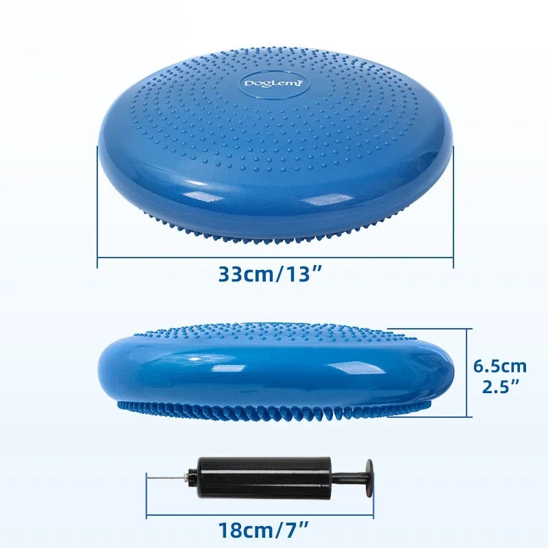 Pet Massage Cushion Balance Plate Padded Dog Creative Yoga Ball Rehabilitation Training Pet Supplies Products Toys Accessories