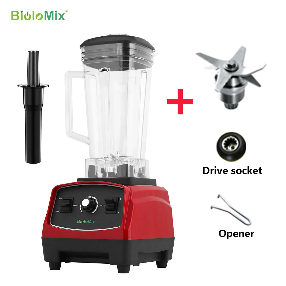 Biolomix Heavy Duty Commercial Blender Juicer Mixer Food Processor