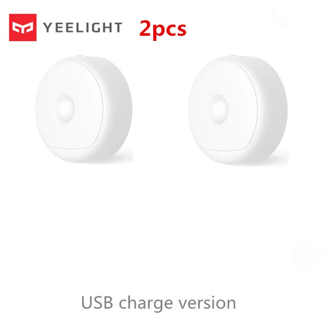 Yeelight LED Corridor Light Night Light Magnetic IR Remote Control Body Motion Sensor Light USB Rechargeable