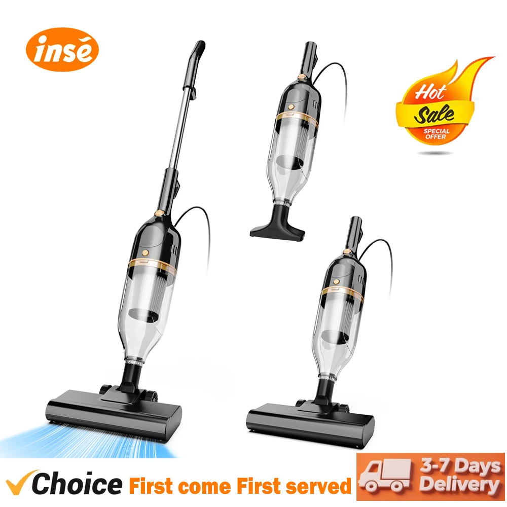 INSE R7 Corded Vacuum Cleaner 20KPa 600W Suction Power