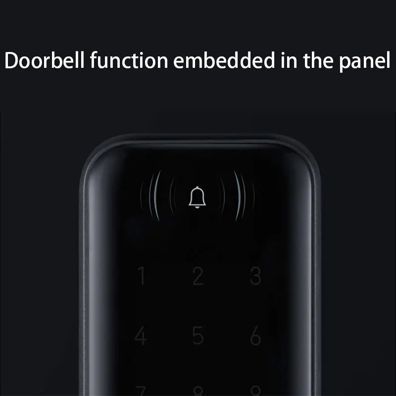 Aqara N200 Smart Door Lock Fingerprint Bluetooth Password NFC Unlock Smart Linkage With Doorbell Works With Mihome Apple HomeKit