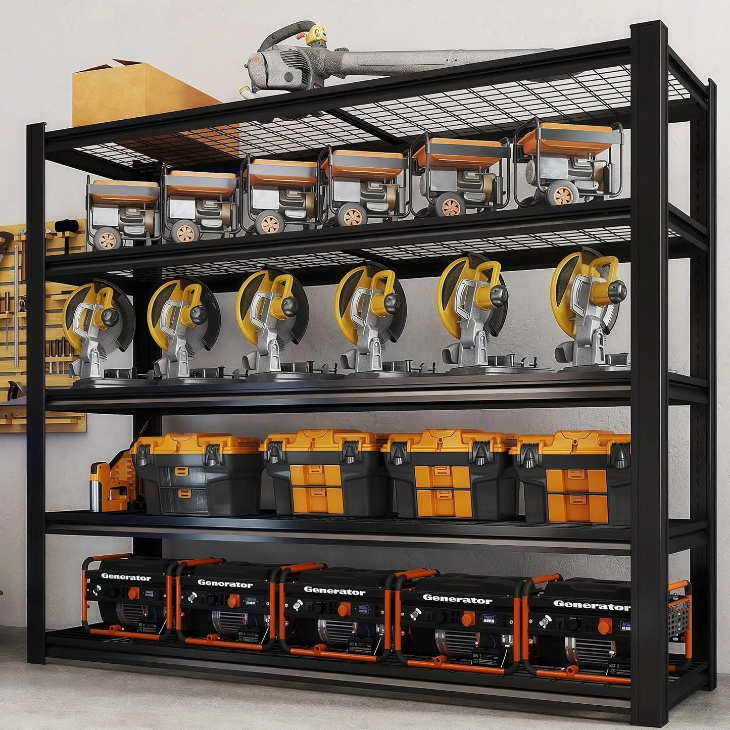 ZHILU Heavy Duty Garage Shelving Unit 3500LBS Storage Racks