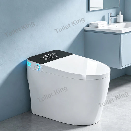 Smart Toilet With Built In Bidet And Heated Seat DualFlush