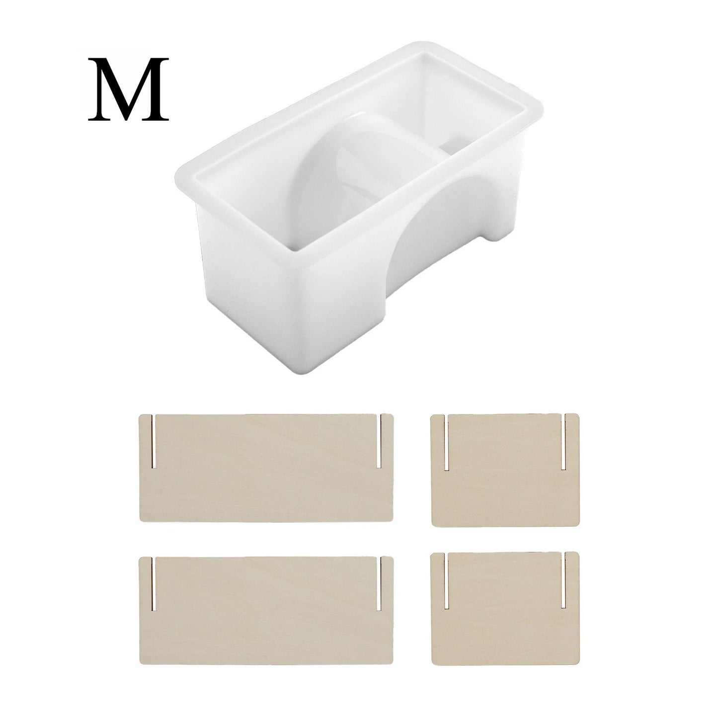 DIY Silicone Mold for Cube Vase - Epoxy Resin, Plaster, Cement - Hydroponic Test Tube Planter Art Mold DIY Art Craft Home Decor
