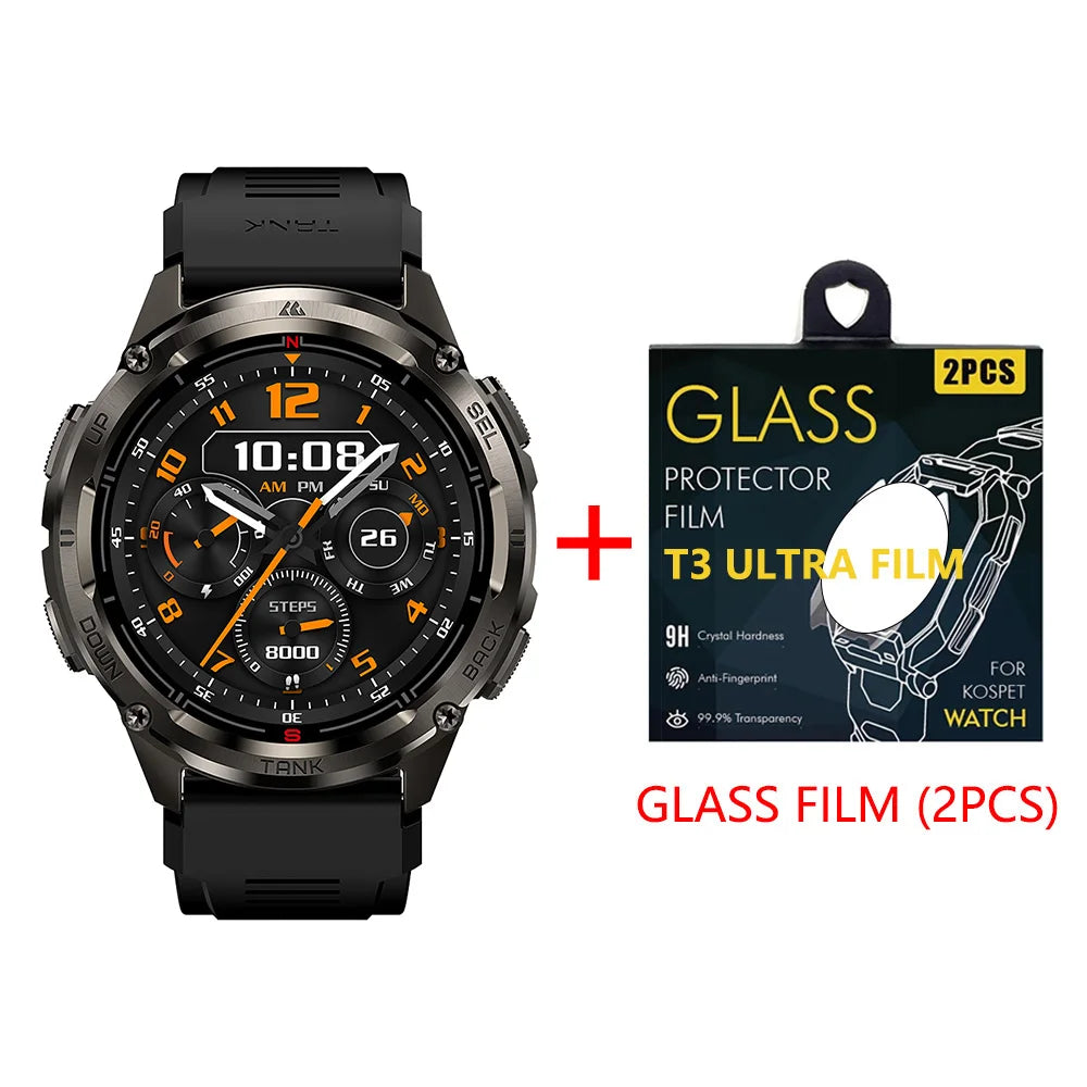 KOSPET Tank T3 Ultra 2 GPS Smart Watch Health Monitor