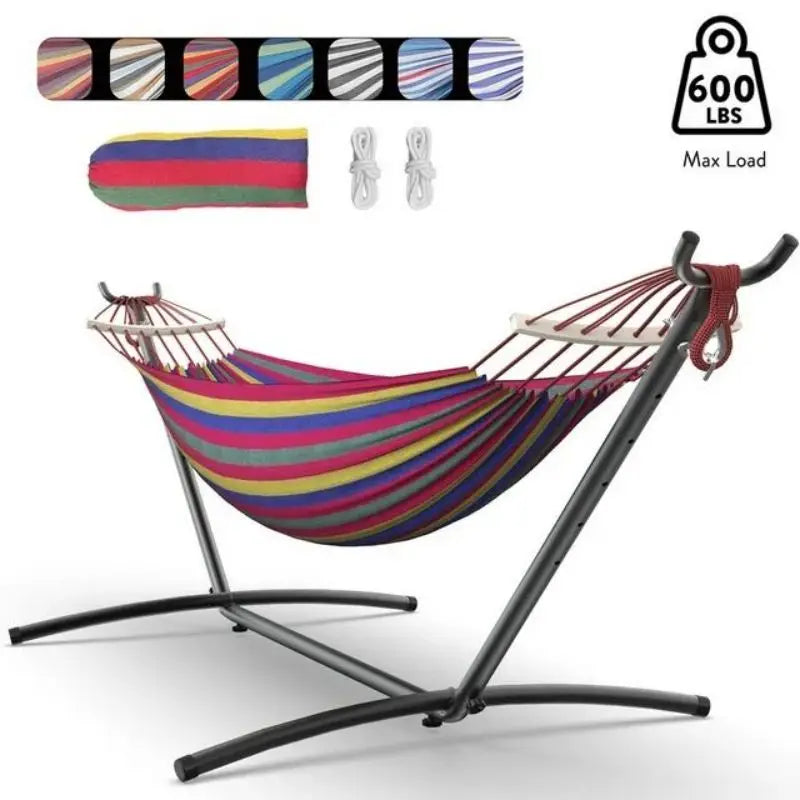 Gyroor Adjustable Stand Hammock With 600Lb Capacity And Outdoor Storage Bag