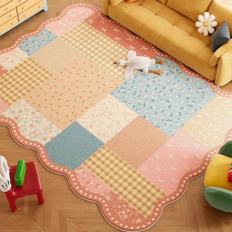Abstract Dopamine Living Room Carpet Cartoon Creative High-End Bedroom Rug Home Decor Sofa Coffee Table Floor Mat Alfombra Tapis