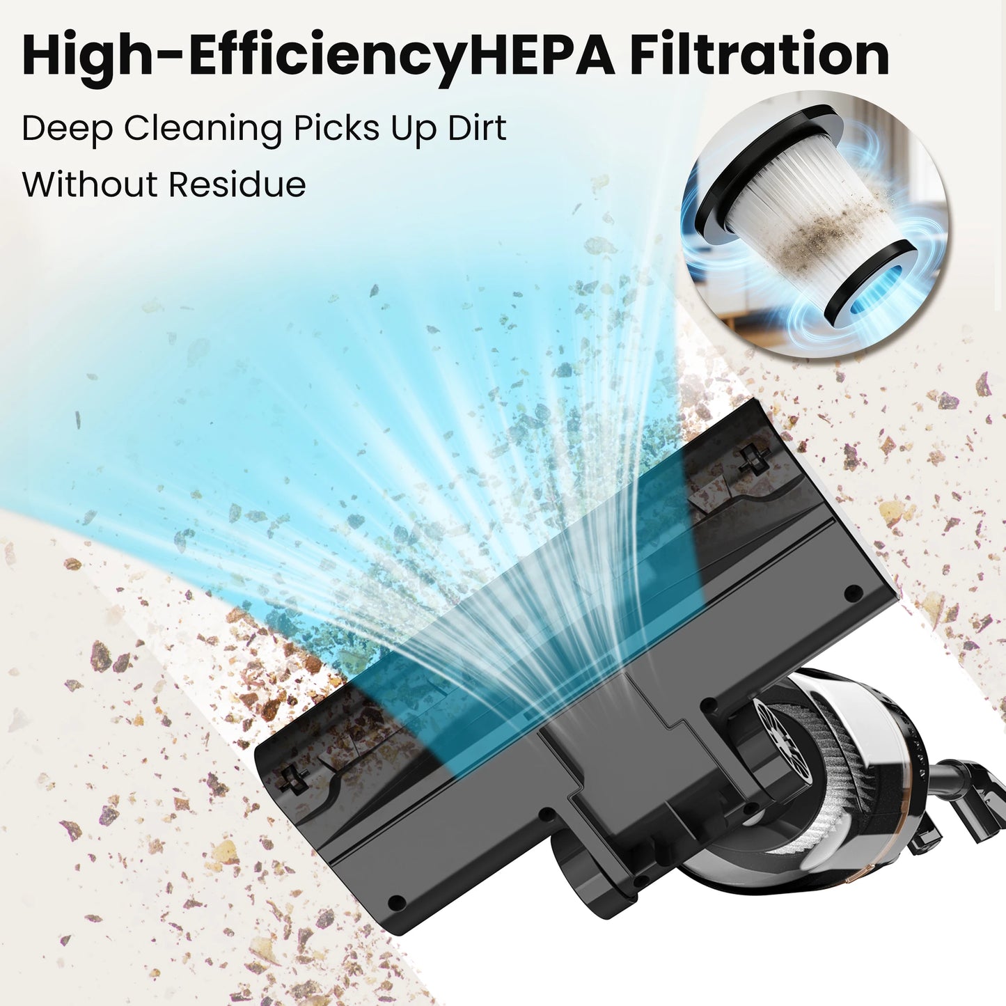 INSE R7 Corded Vacuum Cleaner 20KPa 600W Suction Power