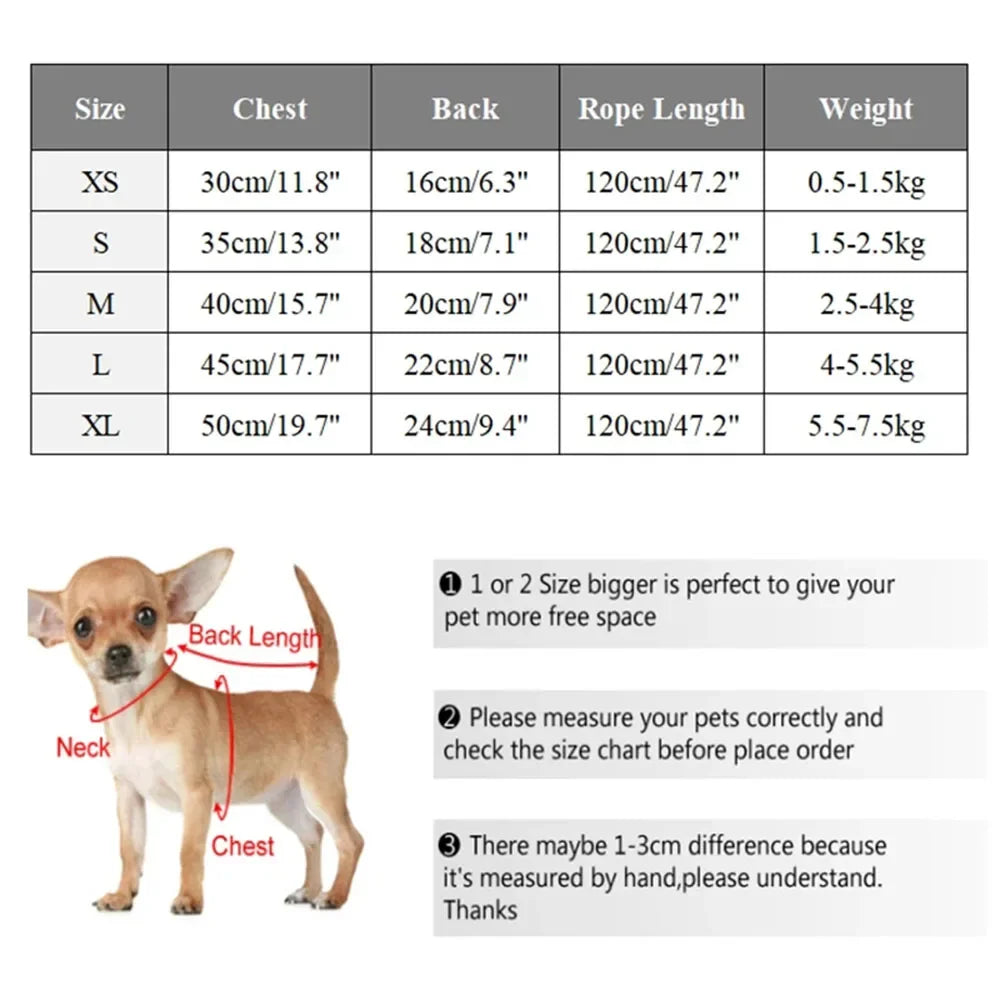 Spring and Summer Outdoor Pet Supplies 3pcs/set Dog Harness Leash Sun Hat for Small Dogs Kitten Cap Frog Bear Fries Pet Clothes