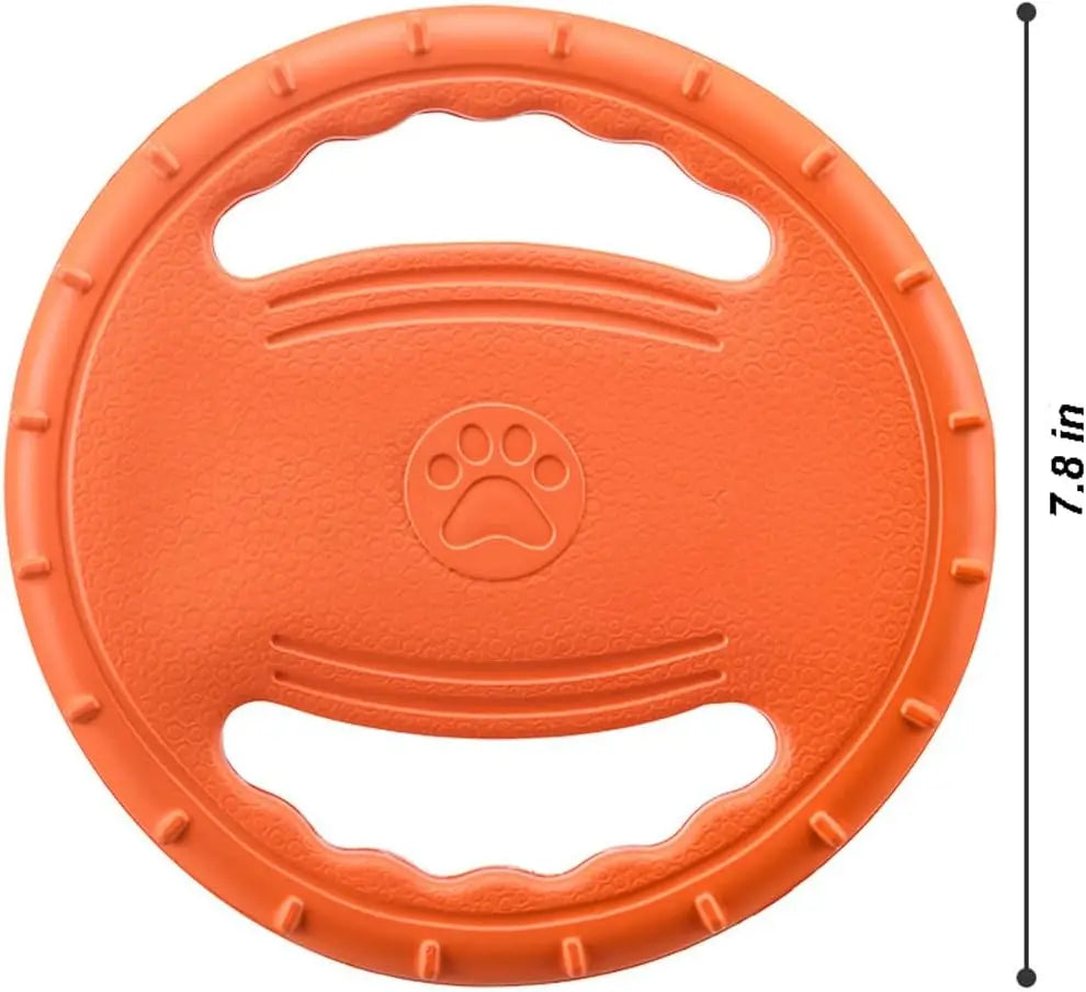 EVA Flying Disc Dog Training Toy Puppy Outdoor Interactive Game Playing Supplies Pet Chewing Flying Saucer Floating Water Toy