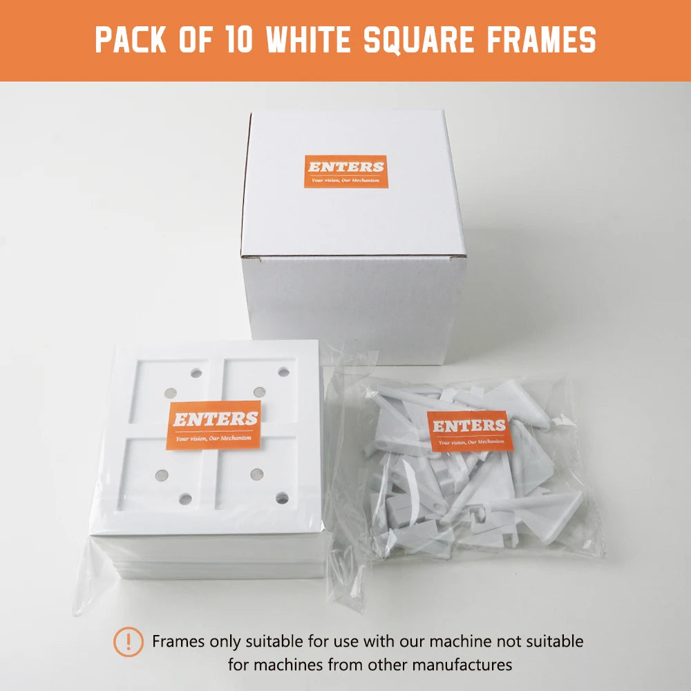 Premium Magnetic Refrigerator Photo Frames With Blank Insert