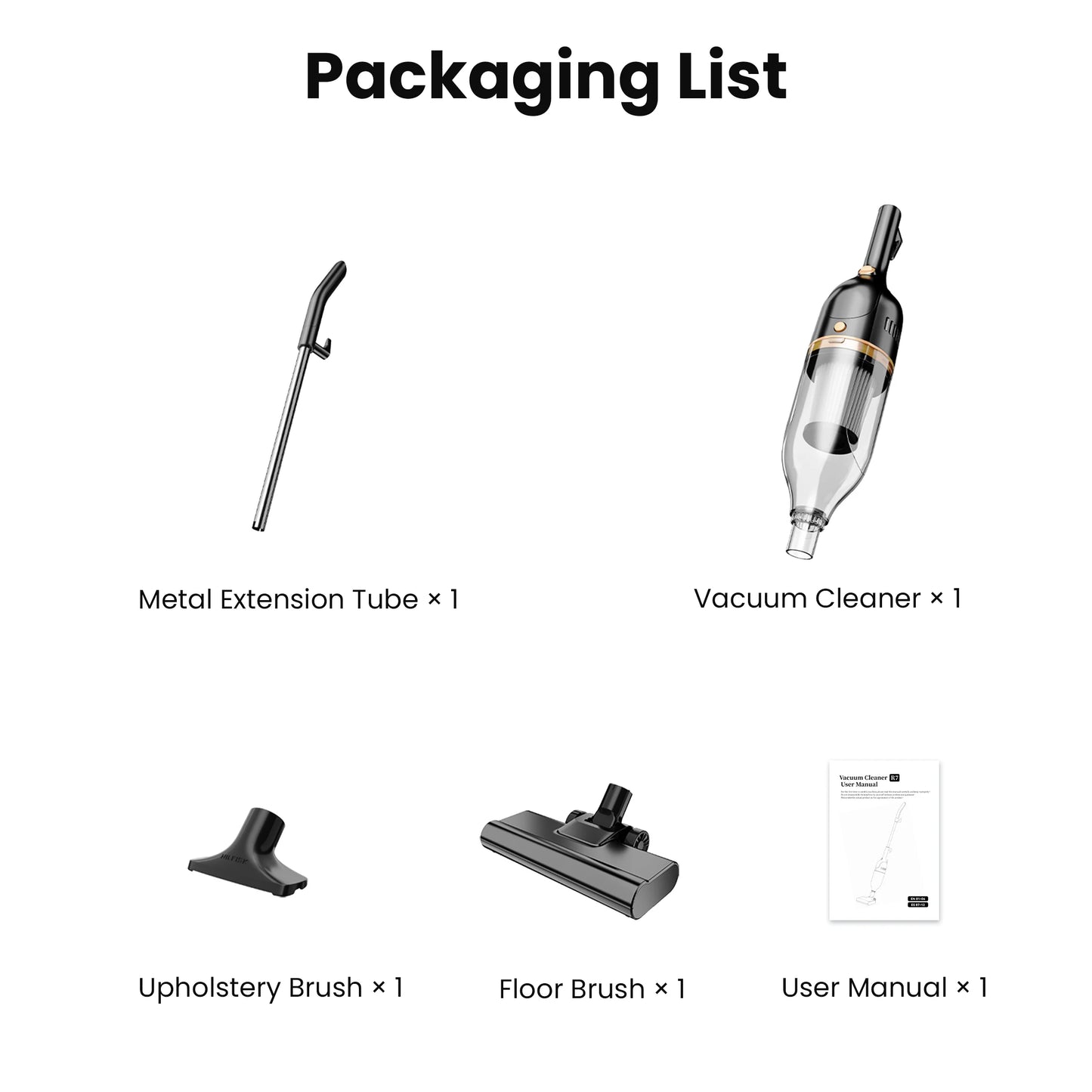 INSE R7 Corded Vacuum Cleaner 20KPa 600W Suction Power