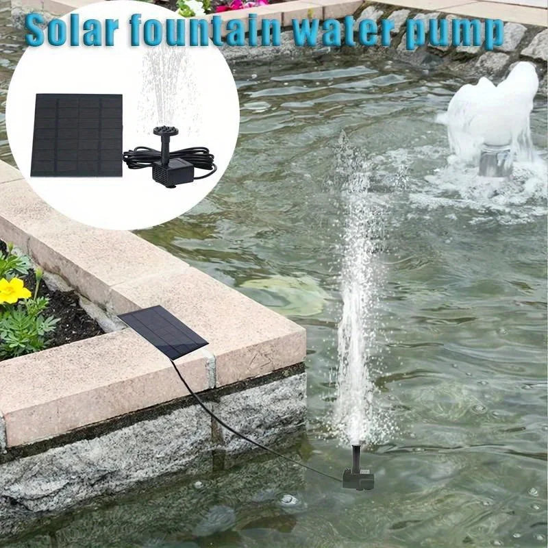 Solar Floating Fountain Pump With Six Nozzles