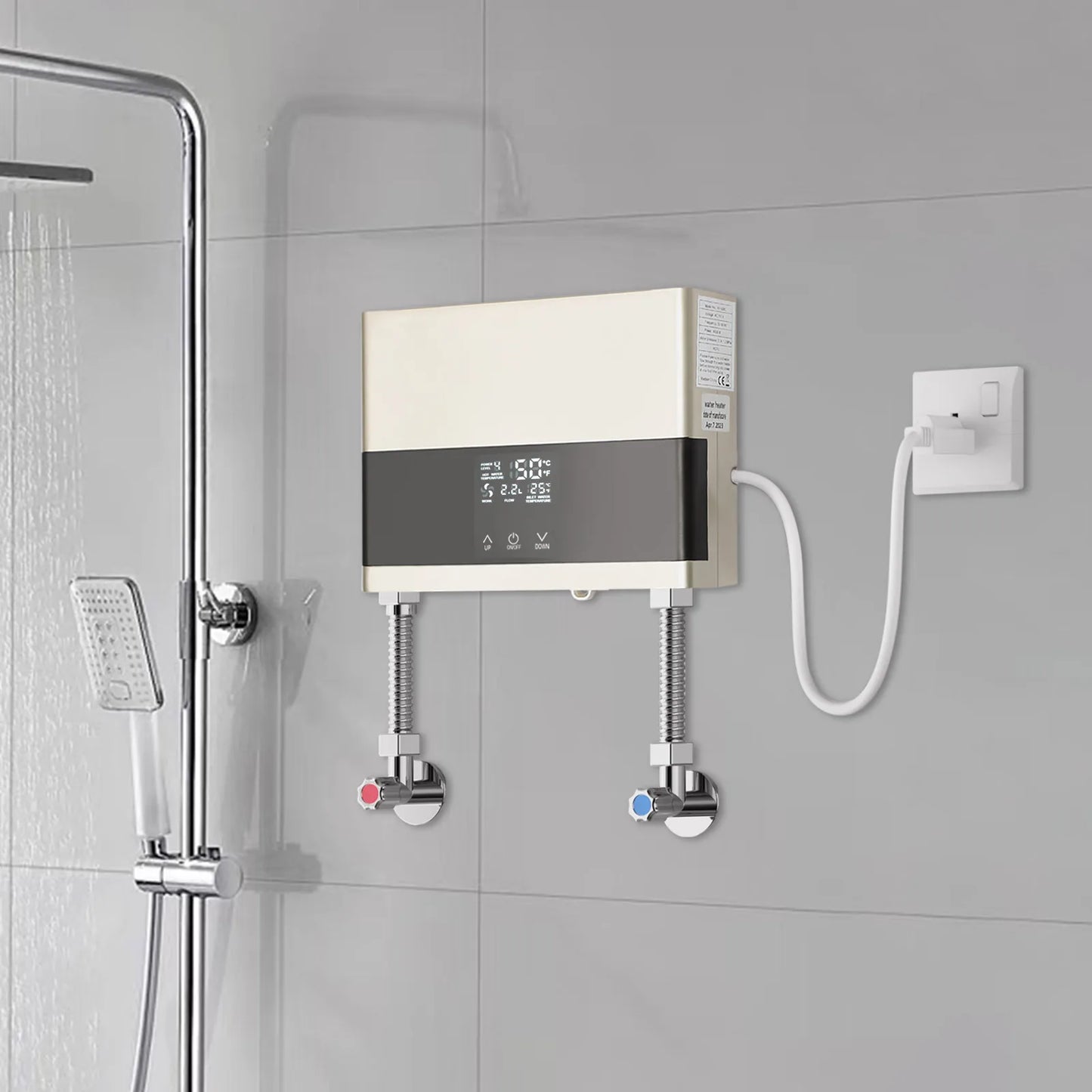Sweetmile 110V 4000W Instant Mini Electric Water Heater With Remote