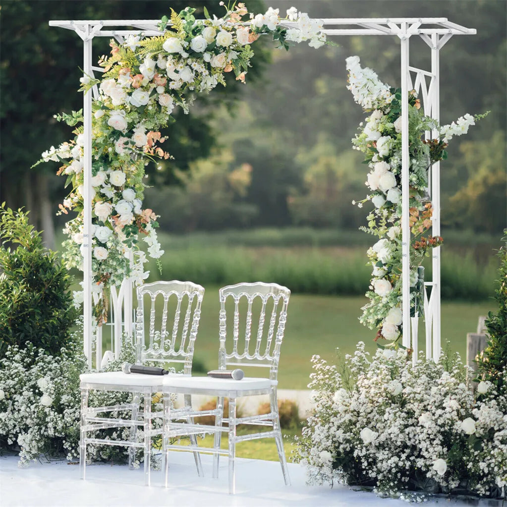 Stereoscopic Garden Arch Arbor Metal Wedding Decor Outdoor Trellis