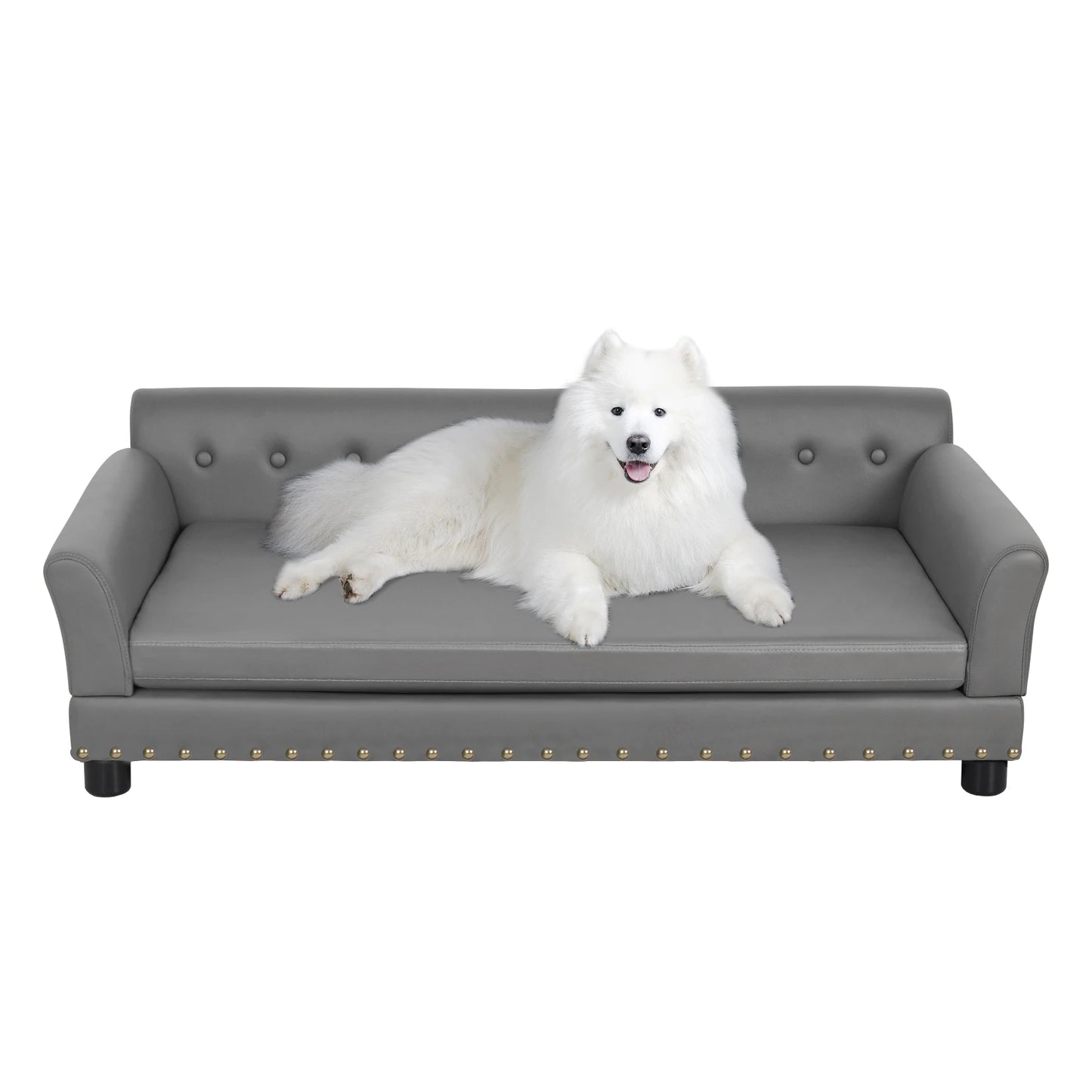 BINGOPAW Durable Elevated Rectangle Dog Bed Sofa For Pets