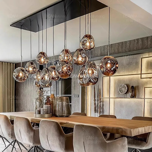 Gbbmade LED Ring Pendant Light For Living Room Chandeliers
