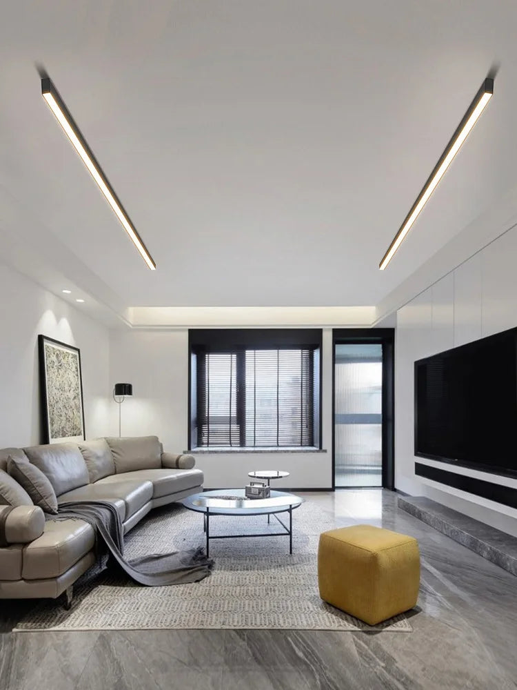Minimalist living room lighting kitchen dining  bedroom dining room nordic modern aisle balcony strip light
