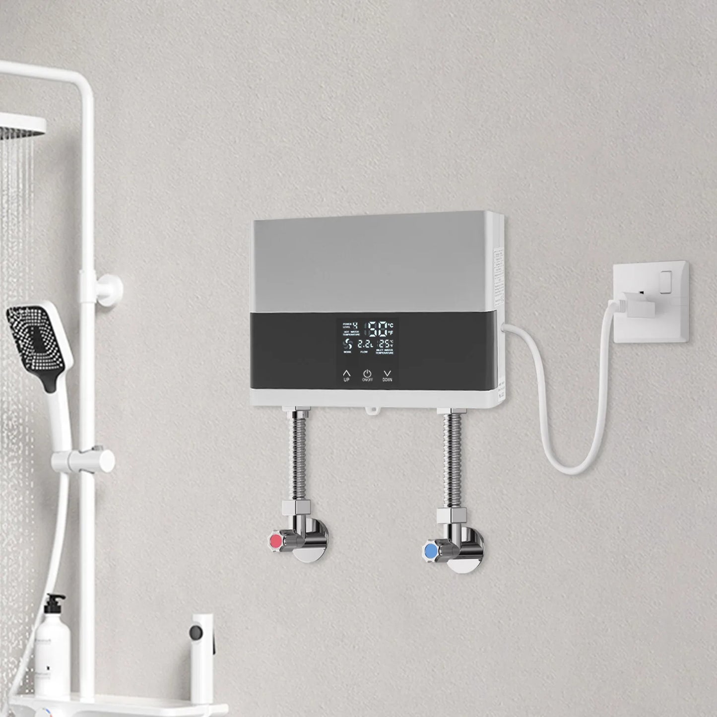 Sweetmile 110V 4000W Instant Mini Electric Water Heater With Remote