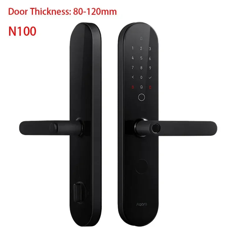 Aqara N200 Smart Door Lock Fingerprint Bluetooth Password NFC Unlock Smart Linkage With Doorbell Works With Mihome Apple HomeKit