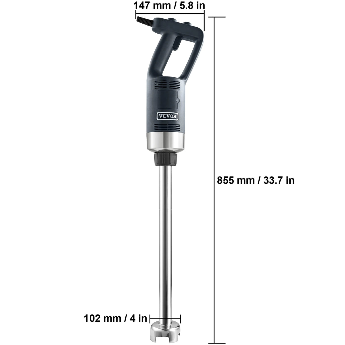 SucceBuy Commercial 500W Immersion Blender with Variable Speed