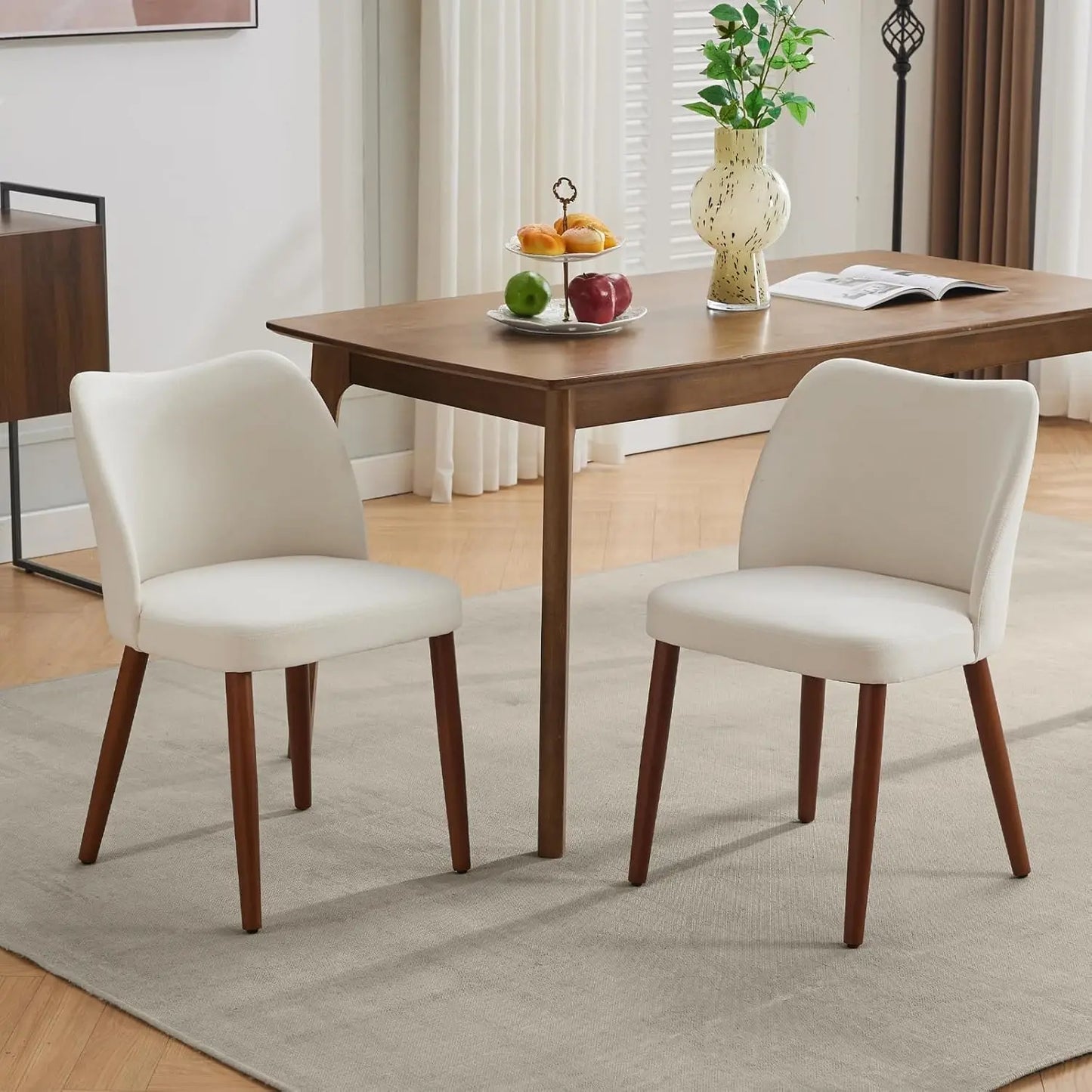 HobbyLane Mid Century Modern Dining Chairs Set Of 2
