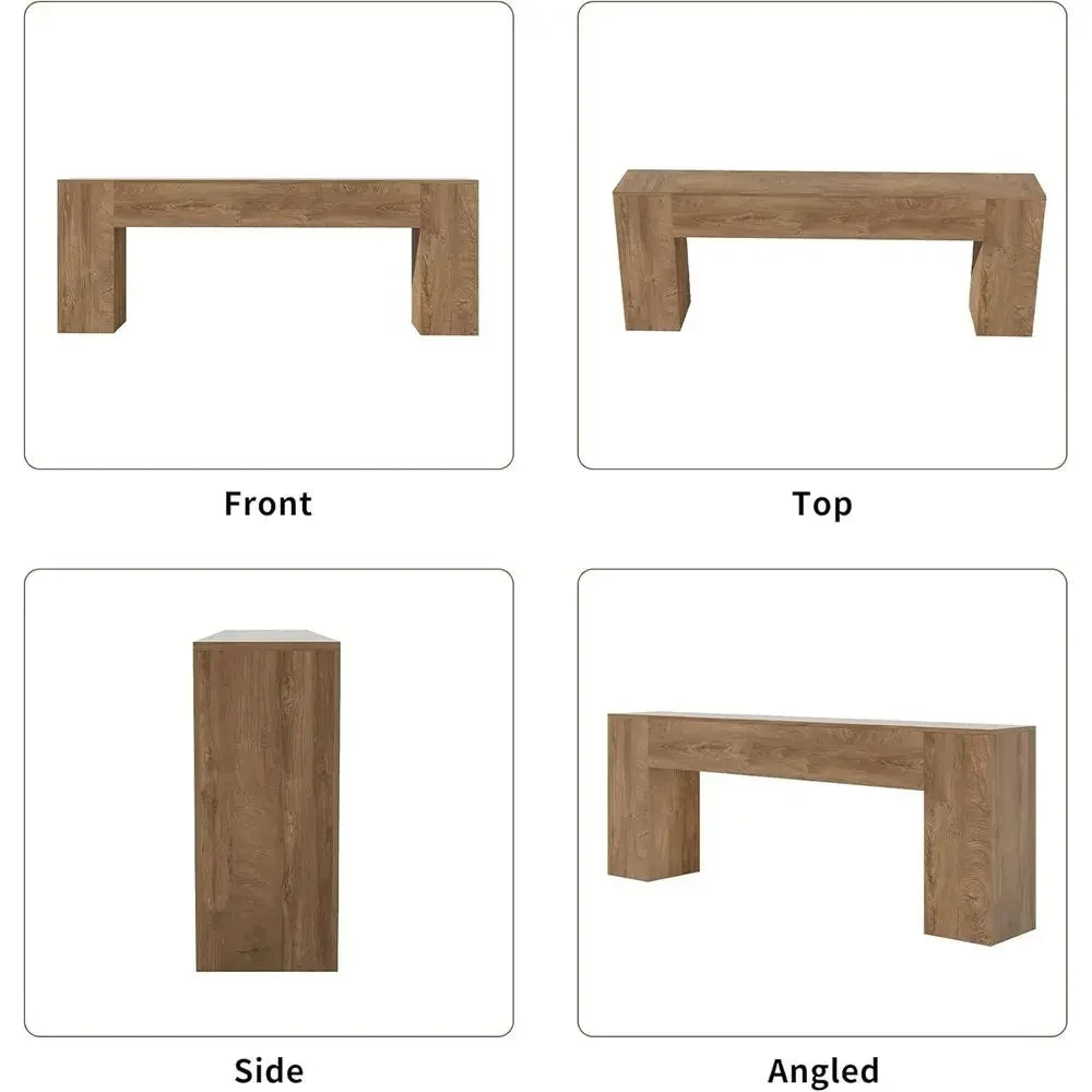 Long Entryway Table Sofa Console For Hallway And Living Room