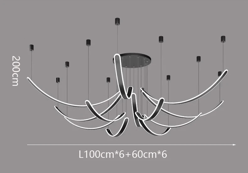 Gbbmade Modern Dining Room Pendant Lights For Living Room Indoor Ceiling Lamps