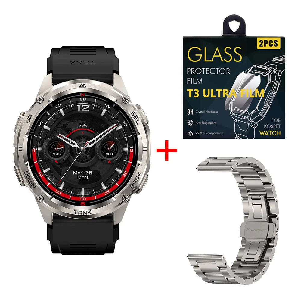 KOSPET Tank T3 Ultra 2 GPS Smart Watch Health Monitor