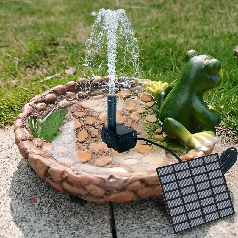 Solar Floating Fountain Pump With Six Nozzles