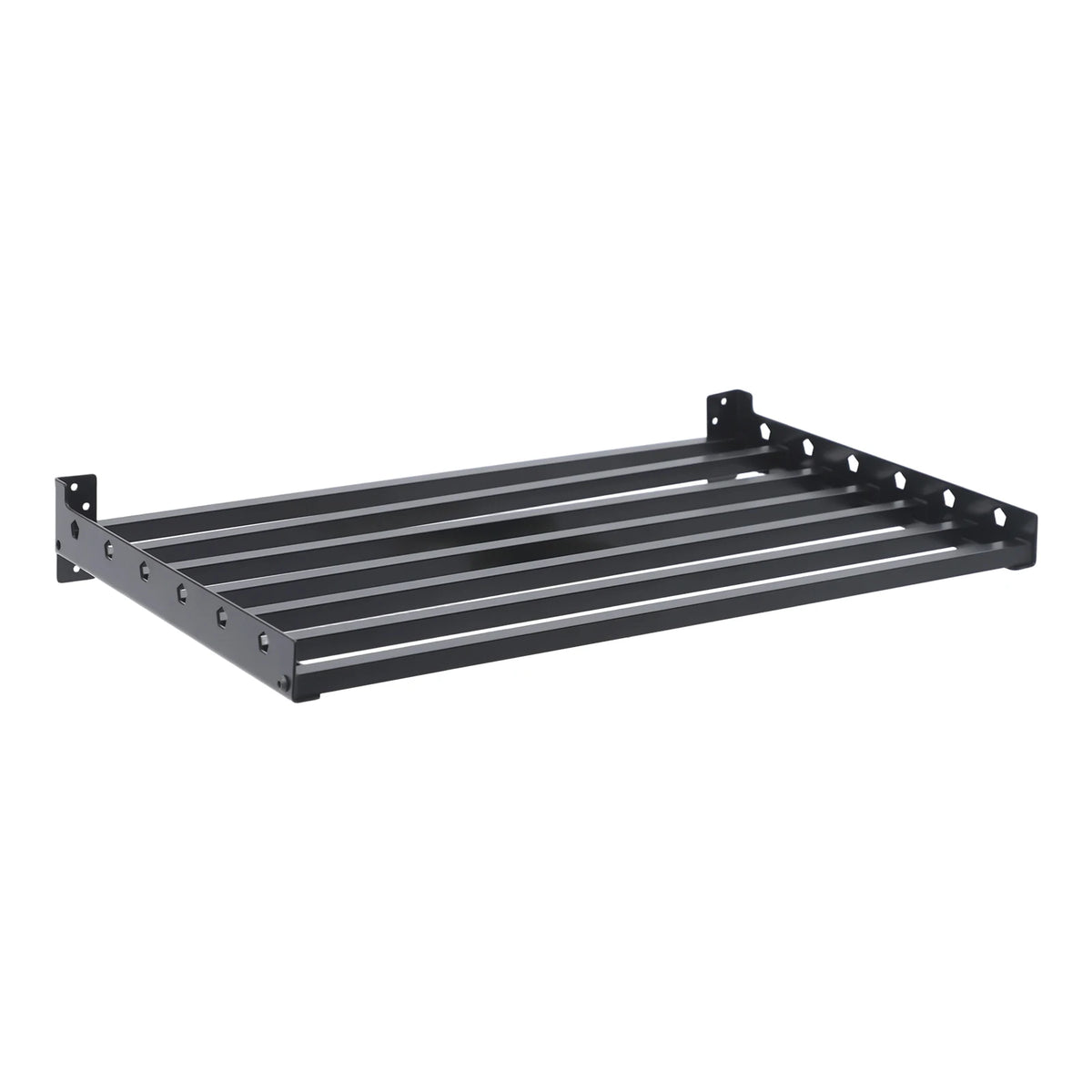 Bymaocar Wall Mounted Kitchen Microwave Oven Steel Shelf Rack
