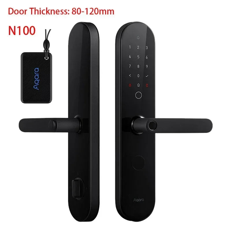 Aqara N200 Smart Door Lock Fingerprint Bluetooth Password NFC Unlock Smart Linkage With Doorbell Works With Mihome Apple HomeKit