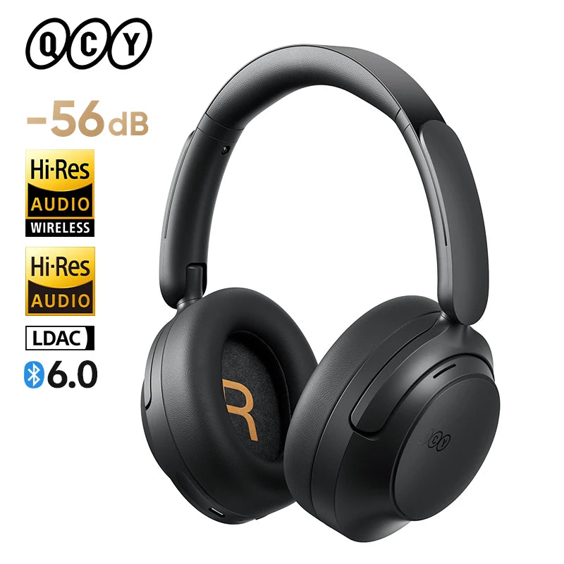 QCY H3S Wireless Over Ear Headphones With Adaptive Noise Cancellation