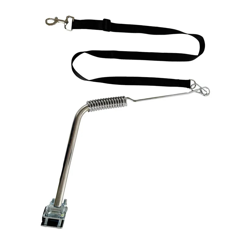Hands Free Dog Bike Leash Heavy Duty Bicycle Attachment with Quick Connect Buffer Rope Cycling Jogging for Medium Large Dogs