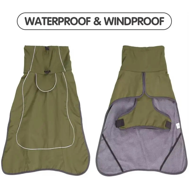 Waterproof Dog Winter Jacket, Reflective Windproof Warm Dog Jacket, Pet Supplies for Small Medium Large Dogs,the Warmest Gift fo