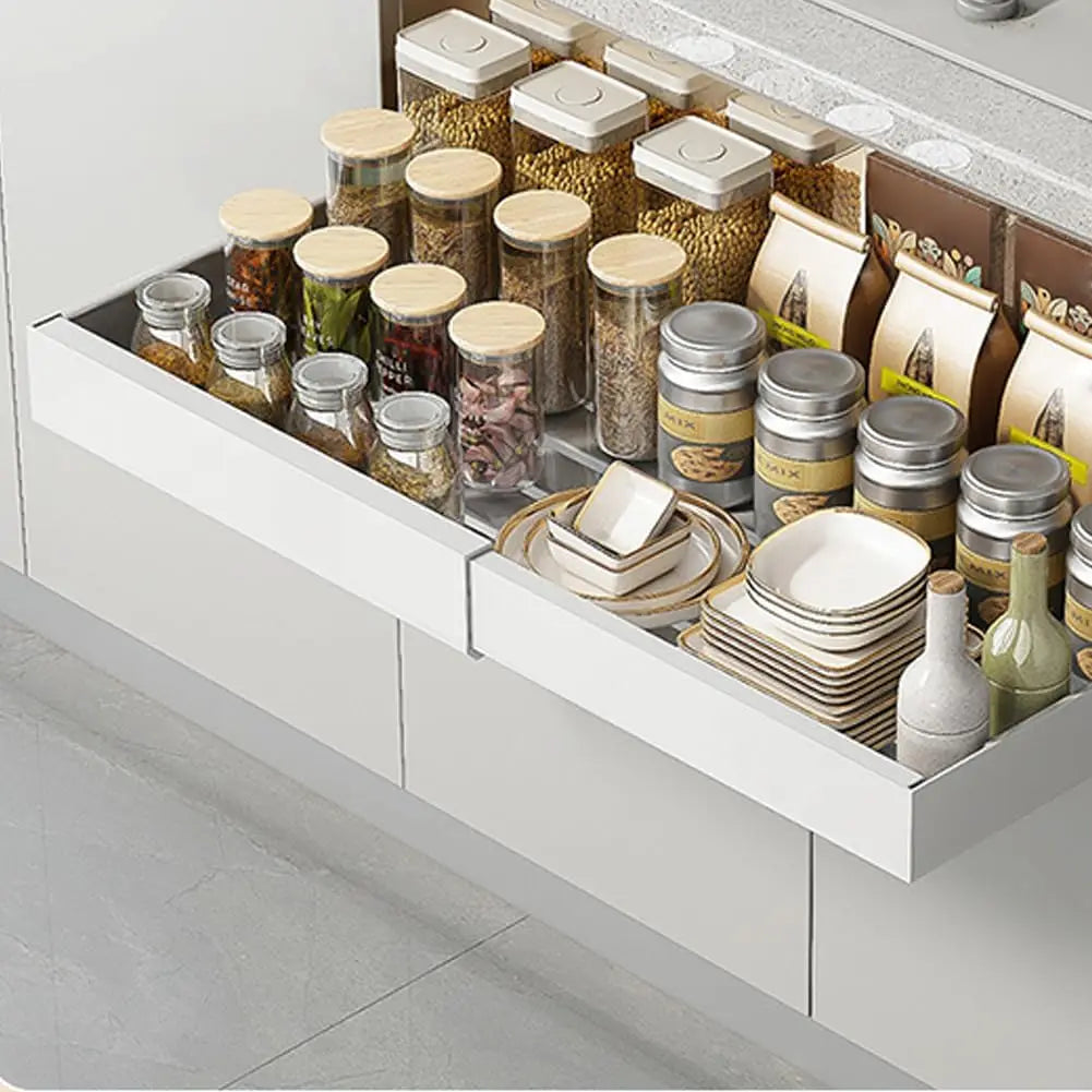 Garvee Stainless Steel Expandable Pull Out Cabinet Organizer