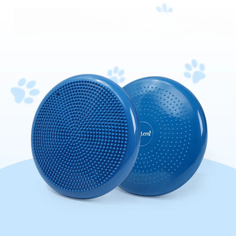 Pet Massage Cushion Balance Plate Padded Dog Creative Yoga Ball Rehabilitation Training Pet Supplies Products Toys Accessories