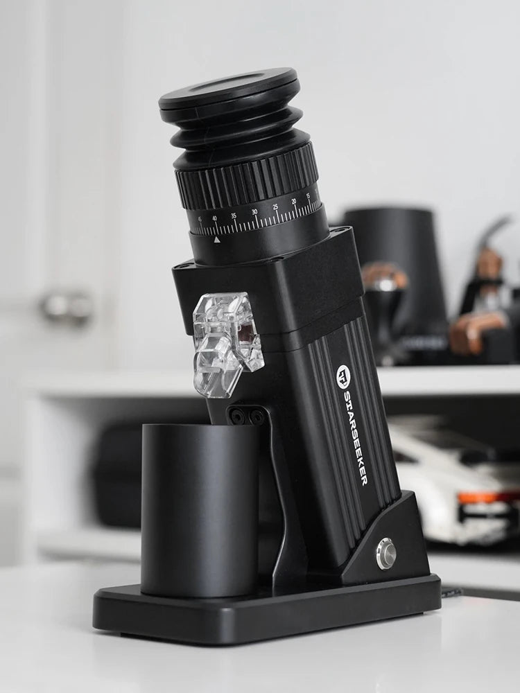 Starseeker E55Pro Electric Coffee Grinder Conical Burr Stepless Adjustment