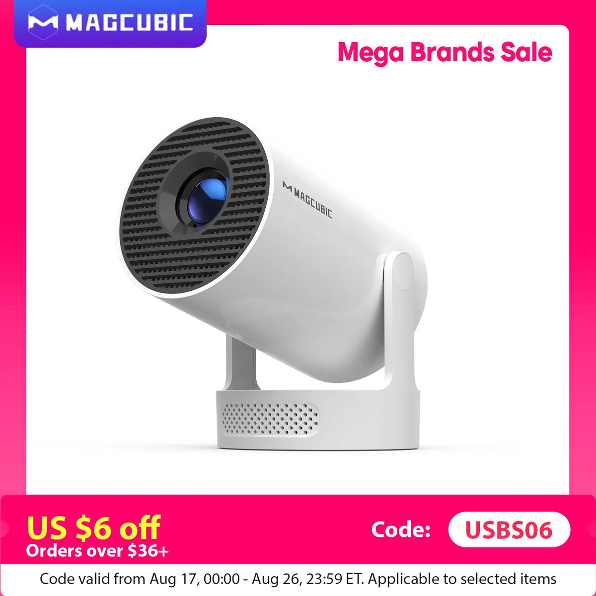 Magcubic HY300 Pro Android 14 Projector With Wireless Support