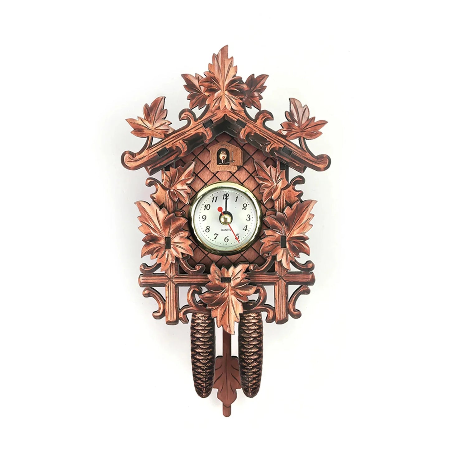 Wooden Hanging Wall Clock Bird Alarm Clock Cuckoo Clocks For Home Decoration Quartz Watch Decorative Home Decor