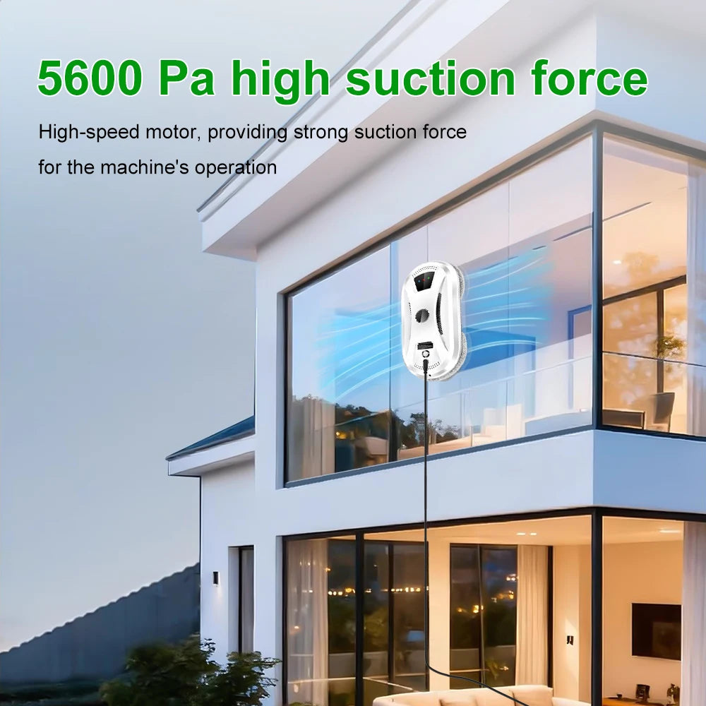 PuRuikai Ultra Thin Window Cleaning Robot Vacuum With Remote Control