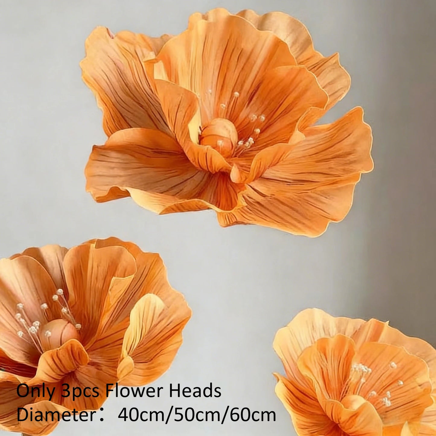 170cm EVA Large Artificial Flowers Road Lead Flower Window Display Wedding Decor Props Party Home Decoration Marriage With Stand