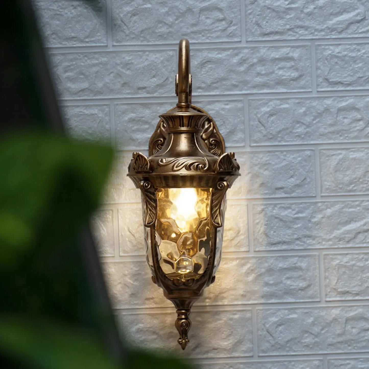 Bymaocar Waterproof Outdoor Wall Sconce Light Die Cast Aluminum