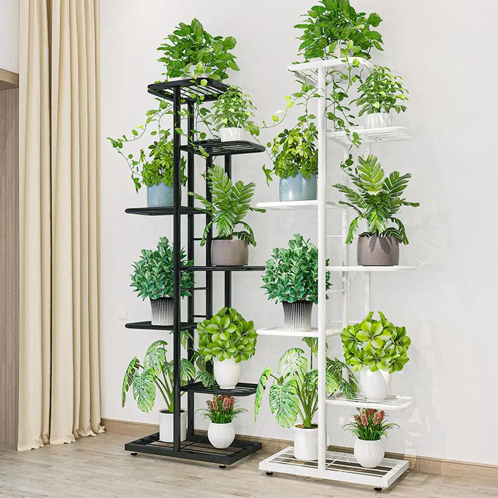 HiMISS Multi Tier Metal Plant Stand for Flower Pots