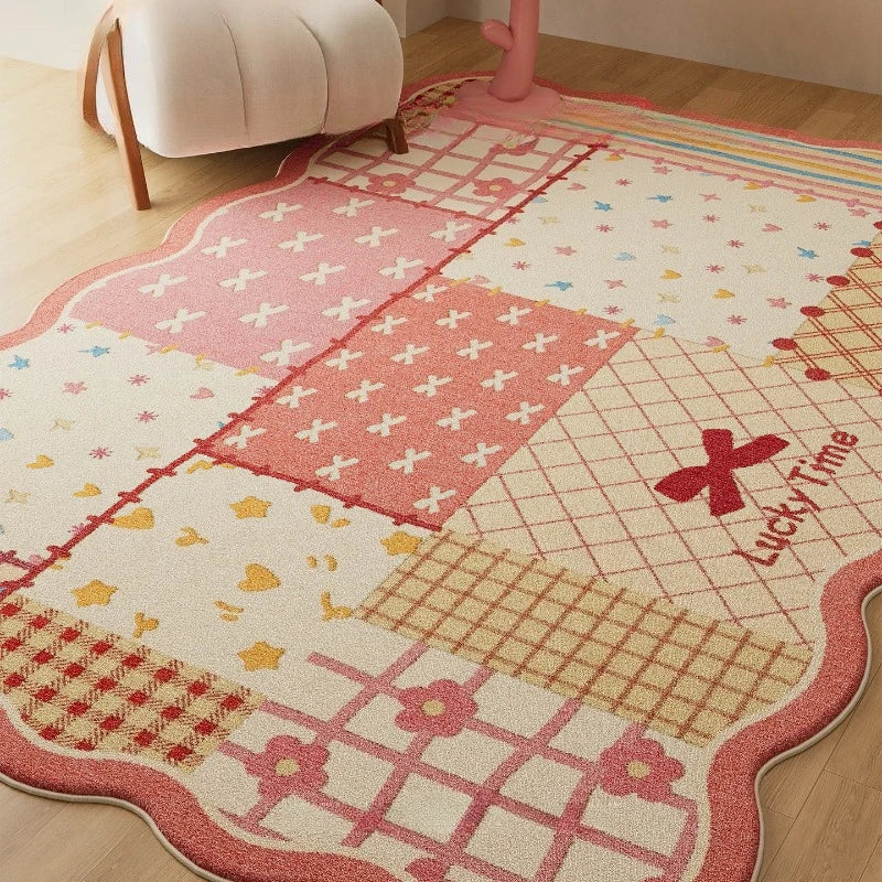 Abstract Dopamine Living Room Carpet Cartoon Creative High-End Bedroom Rug Home Decor Sofa Coffee Table Floor Mat Alfombra Tapis