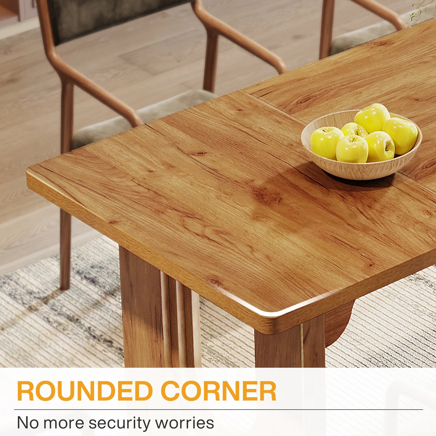 LITTLE TREE Modern Dining Table For Six To Eight People